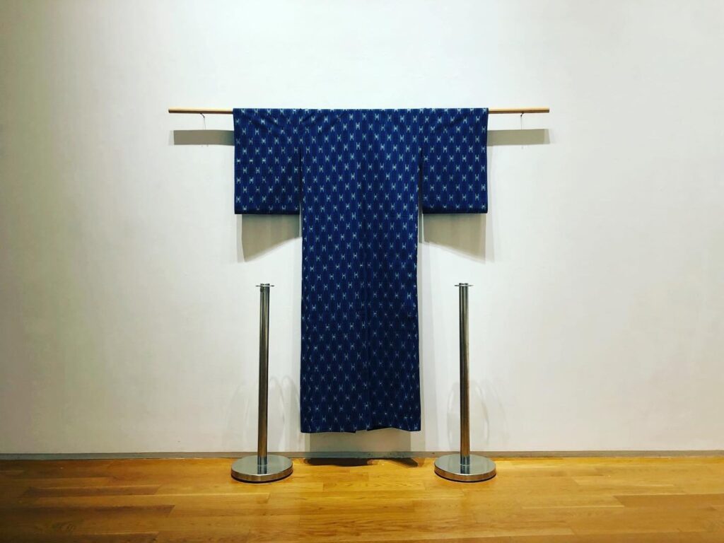 Sale限定逸品 QJB 正絹手織 本場琉球絣 美の壷で紹介されました 