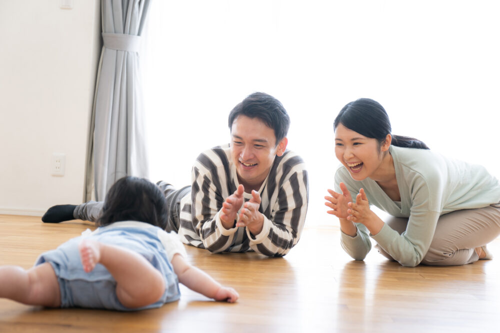 赤ちゃん ずりばい