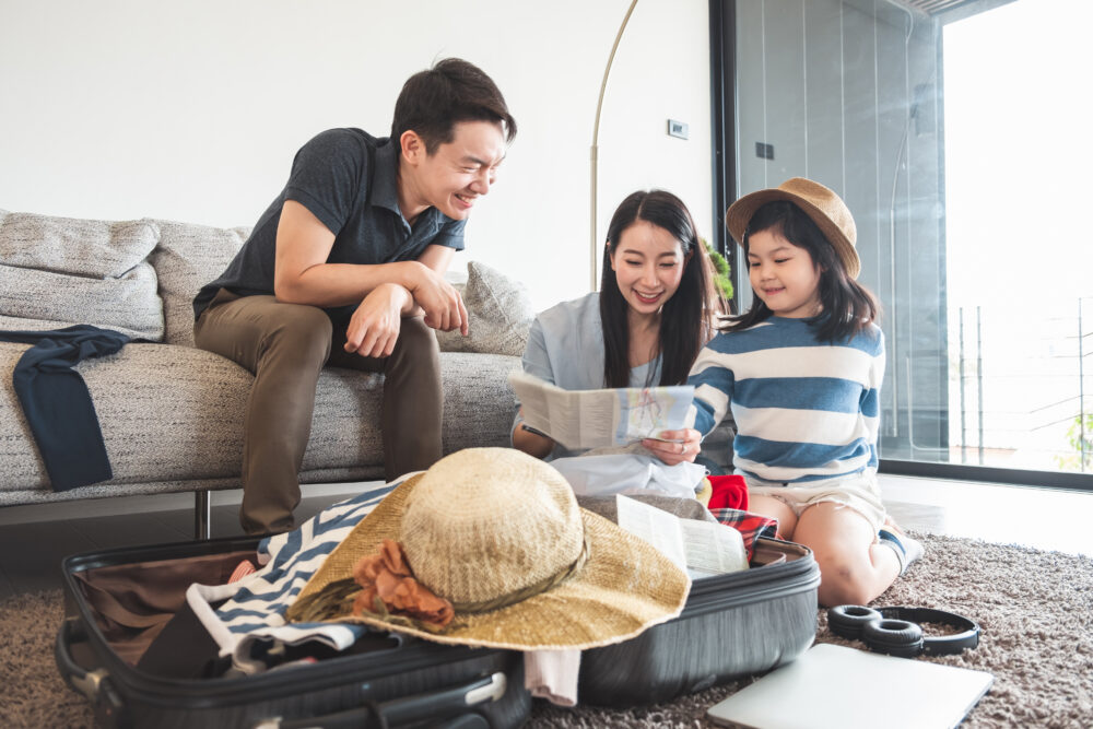 子連れ旅行 荷物