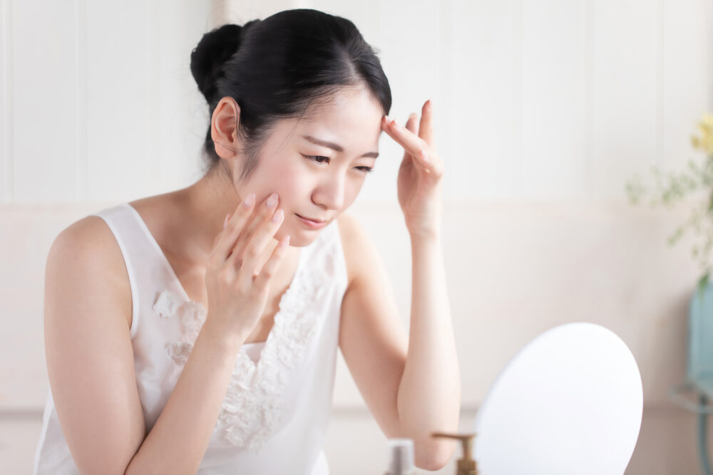 産後 肌荒れ